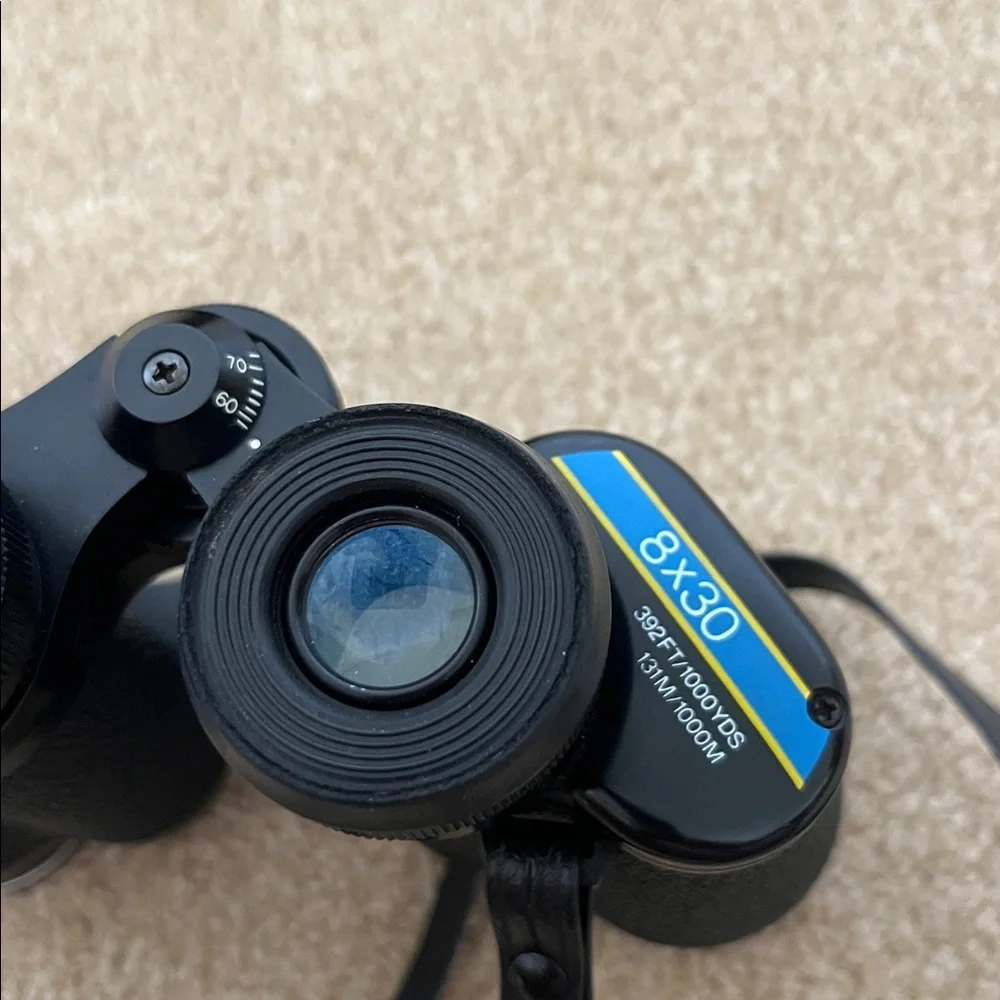Tasco Black Binoculars with Carrying Case
